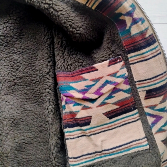 BILLABONG NEW Barlow Sherpa Lined Jacket - Picture 9 of 14